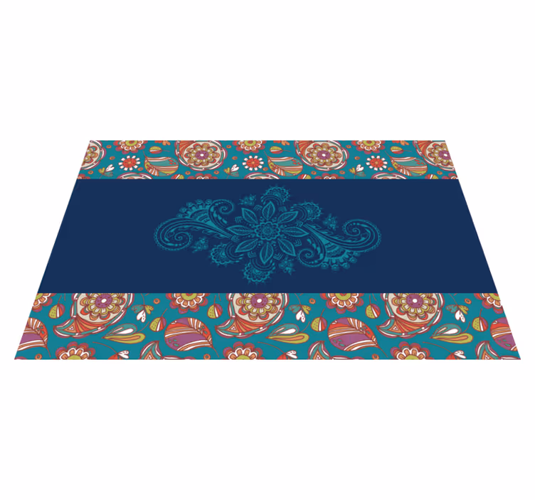 Mandala koşucusu mandala pvc halı - TenStickers