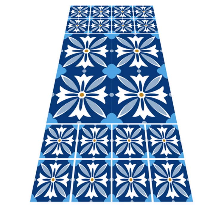 Mosaïque helena runner mozaik yer karoları - TenStickers