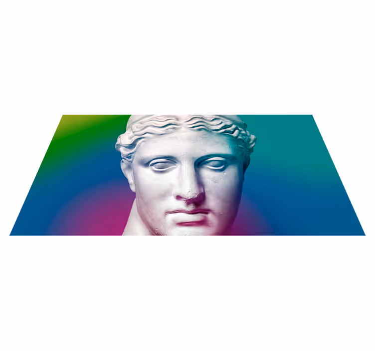 Yunan eserleri eski halı - TenStickers