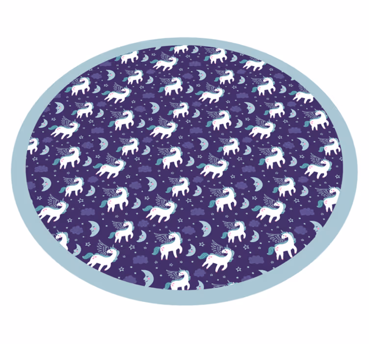 Kutup ayısı çemberi pvc halı - TenStickers