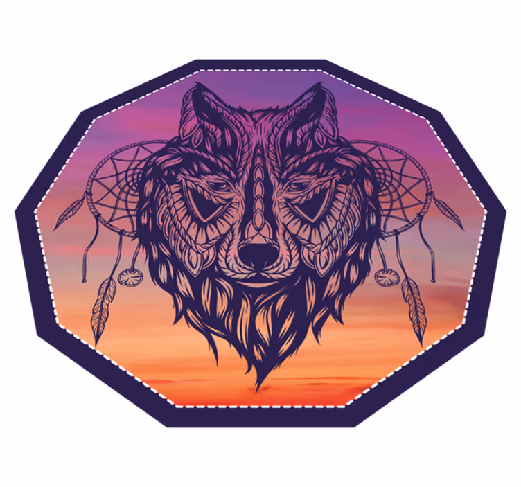 Galaxy dreamcatcher yatak odası halısı - TenStickers