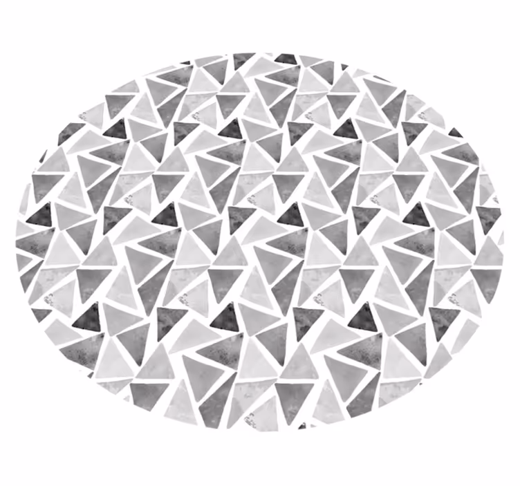 Geometrik mermer dokusu geometrik pvc halı - TenStickers