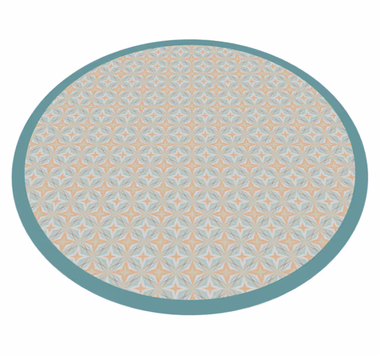 Daireler İskandinav kilim ile İskandinav tarzı - TenStickers