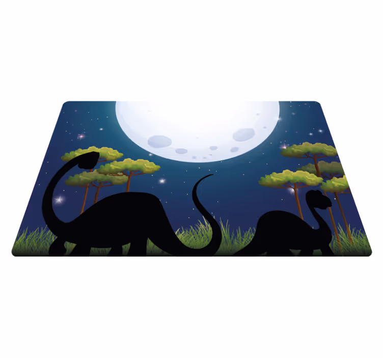Safari macera devresi pvc halı - TenStickers