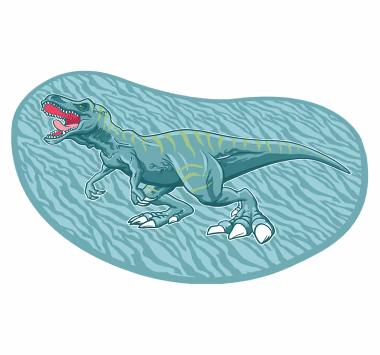 Pvc halı dinozor keşif macerası - TenStickers