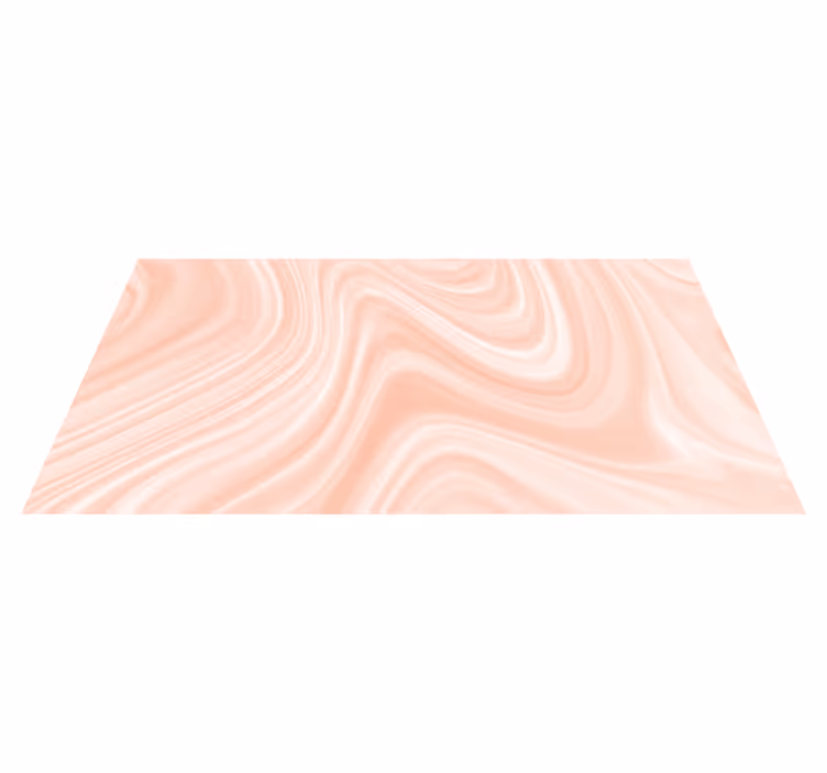 Pastel dalga deseni doku pvc halı - TenStickers