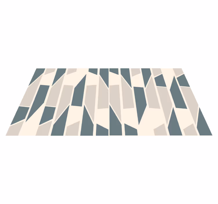 Soyut geometrik seramik karolar koridor - TenStickers