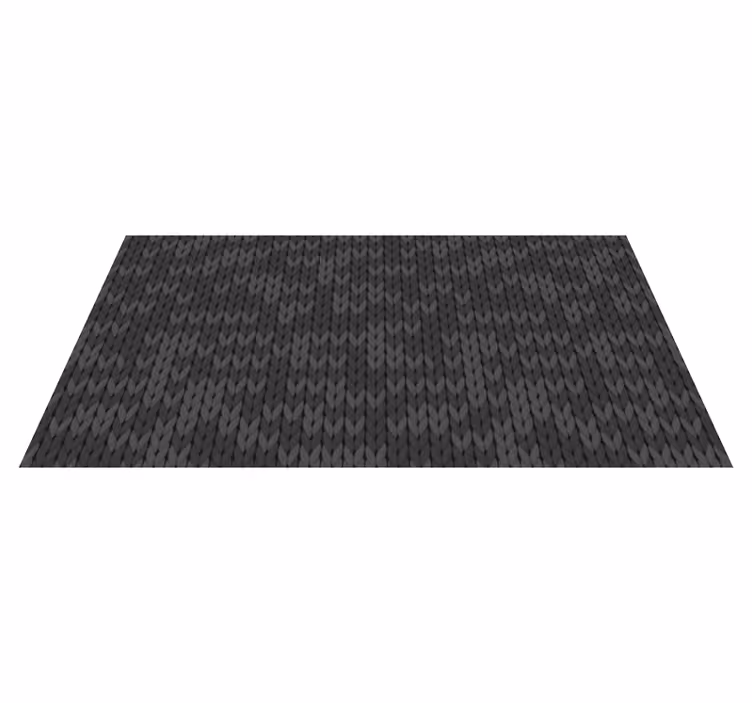 Gri ipler minimal vinil halı - TenStickers