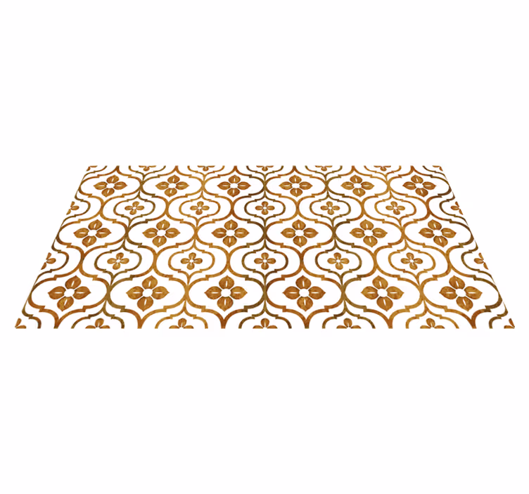 Bordo ve beyaz modern kilim unları - TenStickers