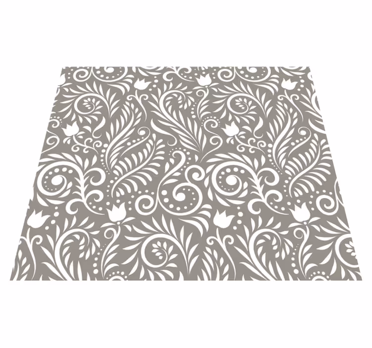 Ruskin gri sac modern halı - TenStickers