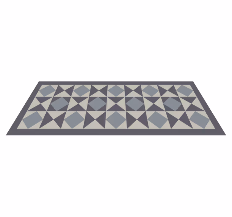 Geometrik pvc halı - geometrik Şekil gösterimi - TenStickers