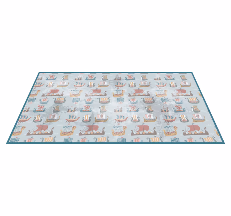 Denizcilik kreşi çocukta pvc halı - TenStickers