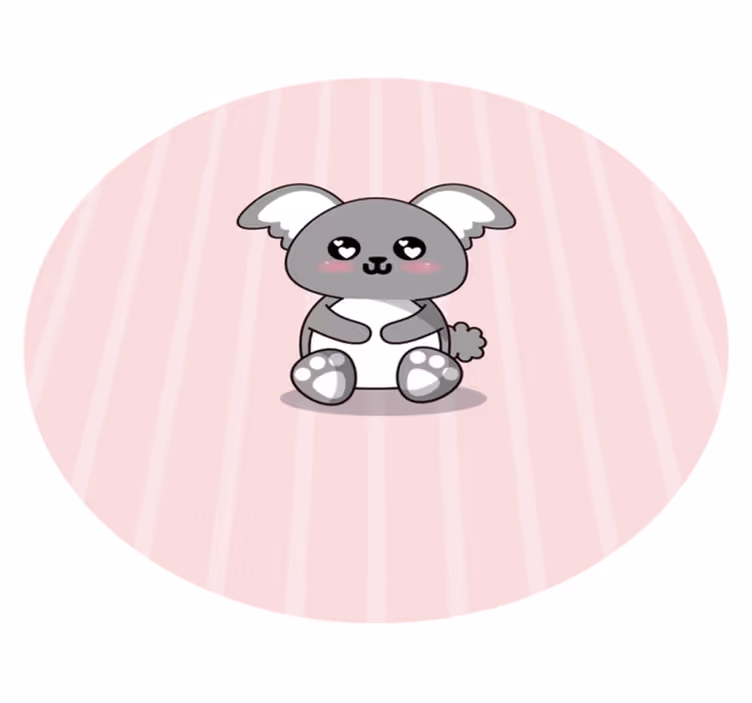 Sevimli koala bebek pvc halı - TenStickers