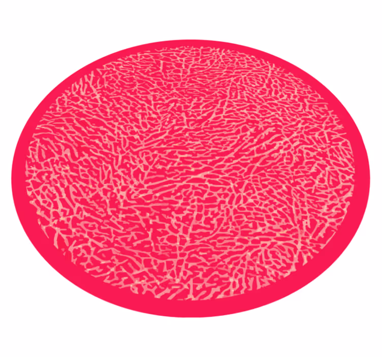 Canlı pembe tasarım doku pvc halı - TenStickers