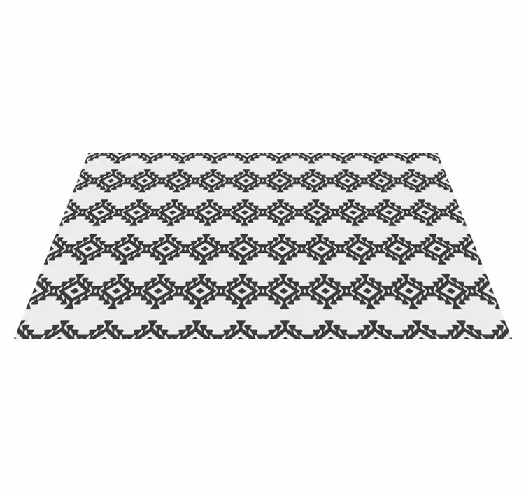 Modern geometrik desen mozaic pvc halı - TenStickers