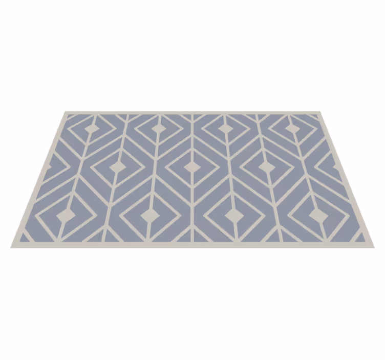 Modern geometrik halı geometrik kilimler - TenStickers