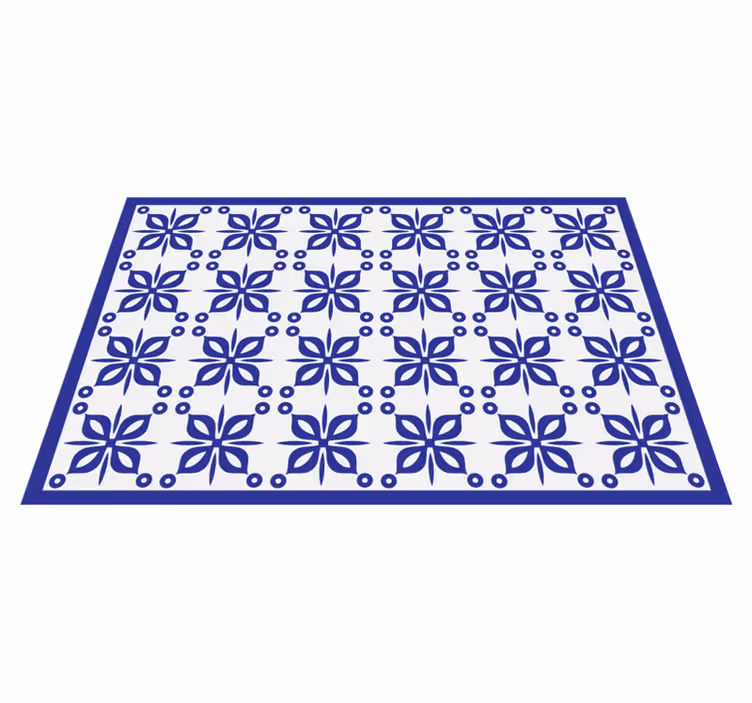 Minimalist yunan şekilleri karo halı - TenStickers