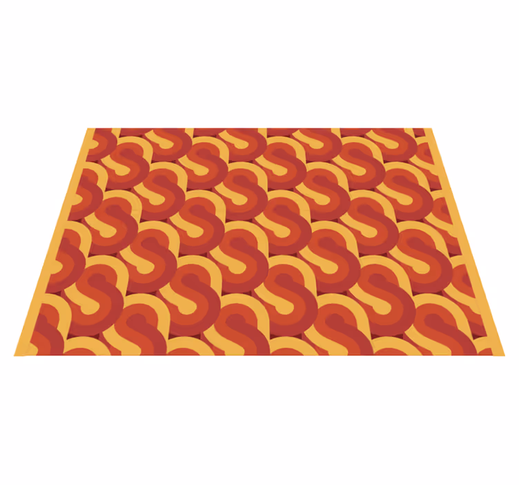 70'lerin pop pinbeam vintage kilim - TenStickers