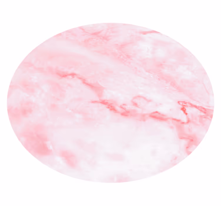 Pembe gerçekçi efekt Mermer vinil halı - TenStickers