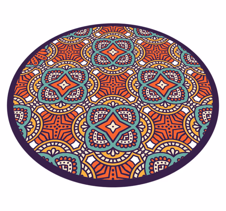 Etnik motif desen etnik kilim - TenStickers