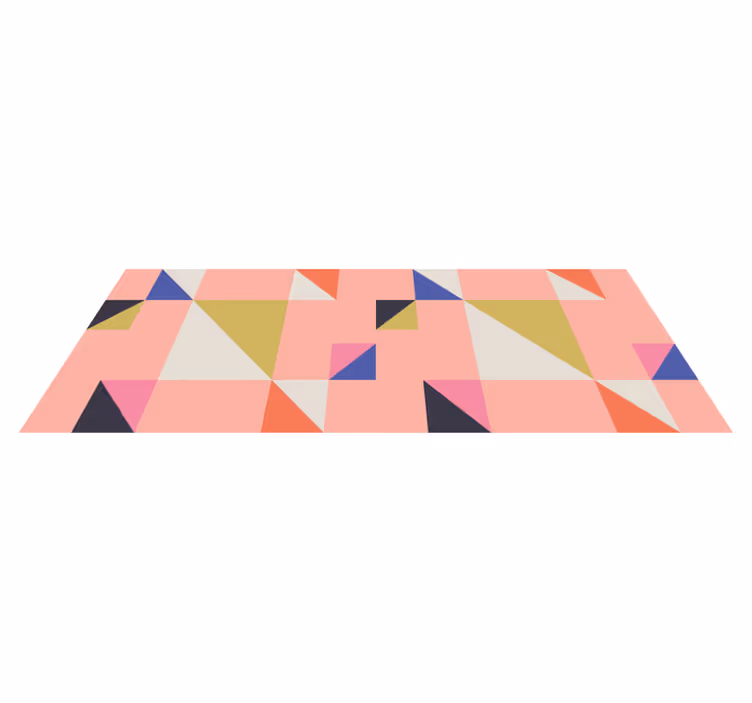 Sanat geometrik desenli kilim - TenStickers