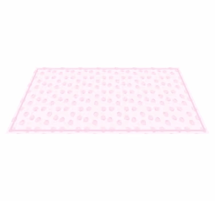 Pembe mutfak paspas üzerinde çilek deseni - TenStickers