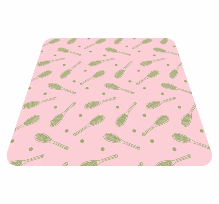 Raket deseni oyunlar pvc halı - TenStickers