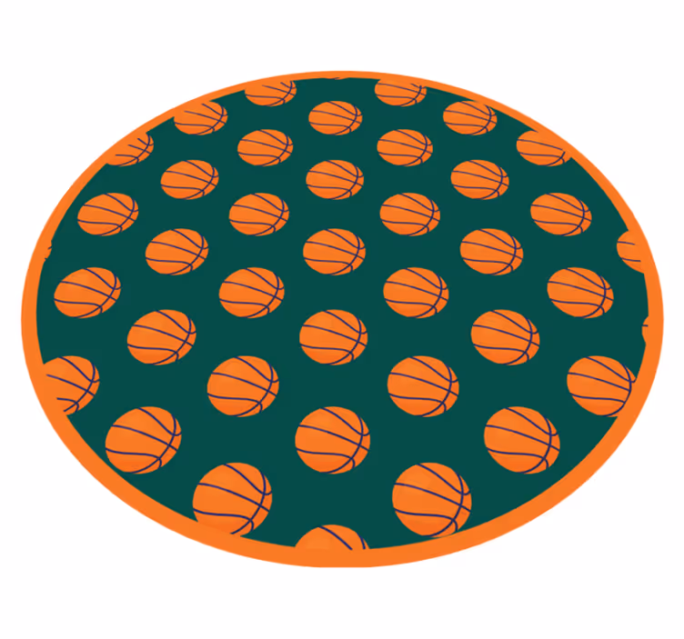 Yollar pvc halı basketbol fikri - TenStickers