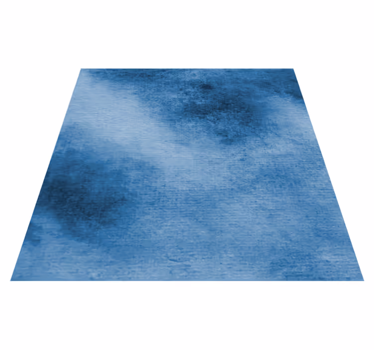 Mavi degrade stili banyo pvc halı - TenStickers