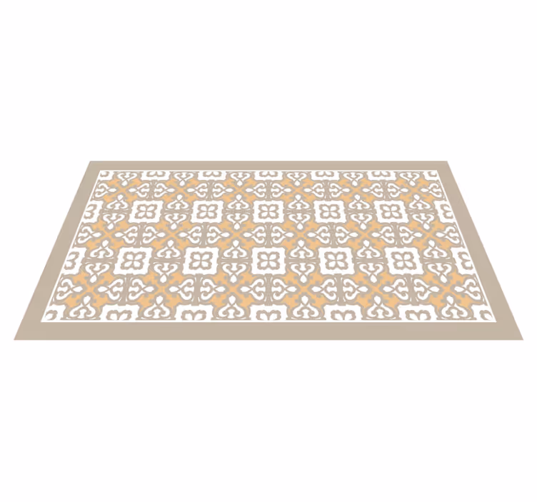 Mozaik pvc halı Şık desenli aksanlar - TenStickers