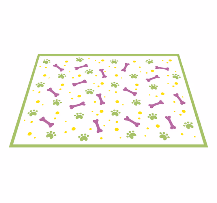 Pati izi eğlencesi pvc halı - TenStickers
