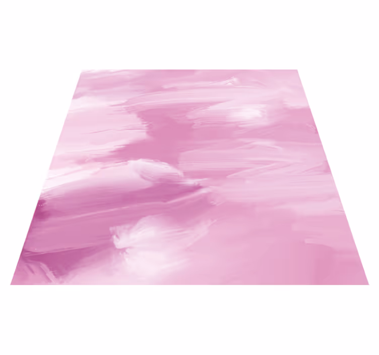 Doku efektli pvc halı yumuşak pembe tonları - TenStickers