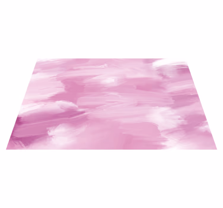 Doku efektli pvc halı nazik pembe tonları - TenStickers