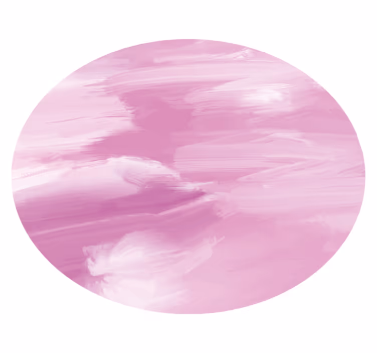Pastel mor yağlı boya dairesel halı - TenStickers