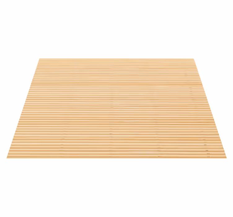 Doğal bambu dokusu giriş salonu pvc halı - TenStickers