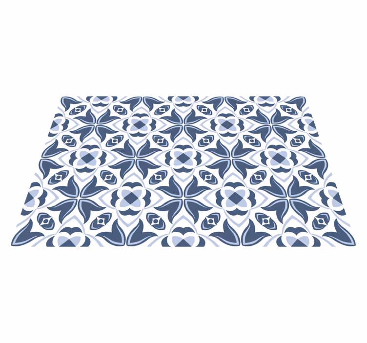 "hampton tarzı" çiçek buketi çiçekli kilim - TenStickers