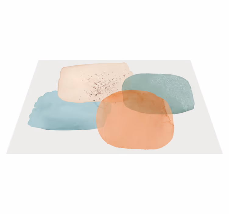 Toprak renkleri minimalist tasarım döşeme - TenStickers
