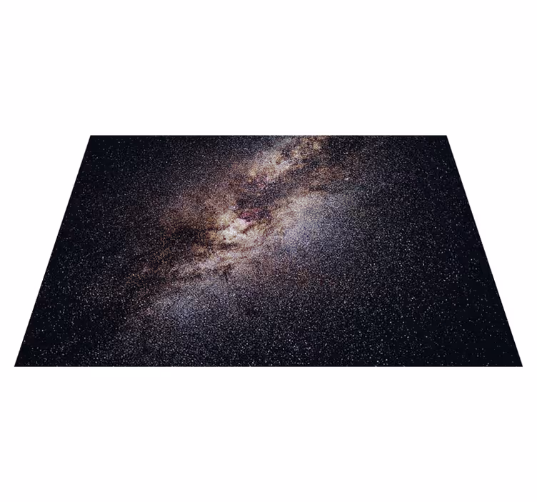 Astral gece çöküntüsü yatak odası pvc halı - TenStickers