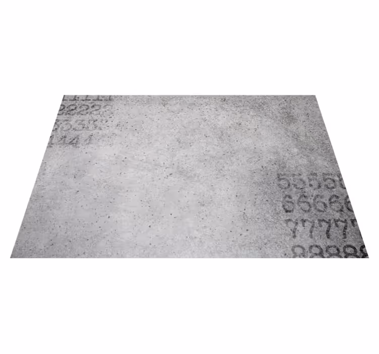 Sayısal taş doku gri pvc halı - TenStickers
