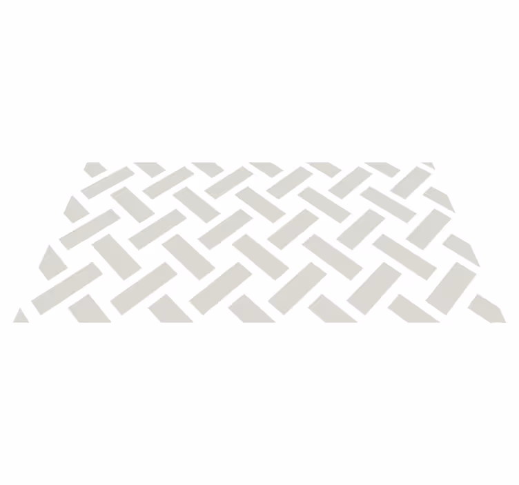 şerit deseni geometrik pvc halı - TenStickers