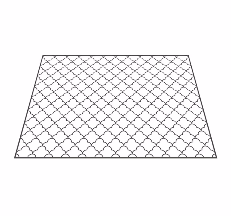 Geometrik fas tasarım geometrik kilim - TenStickers
