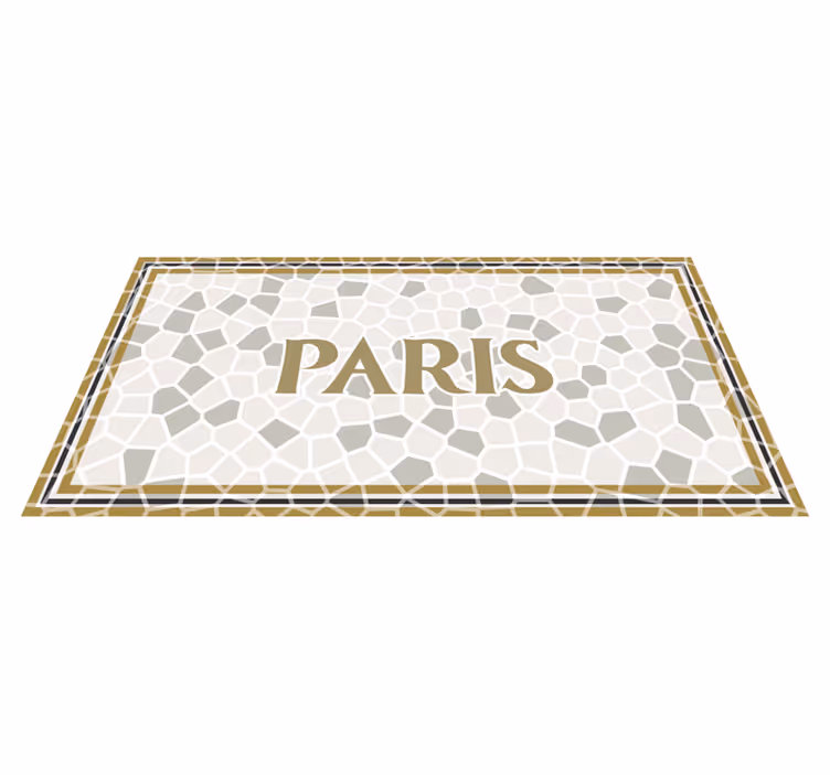 Paris roma mozaik özel halı - TenStickers