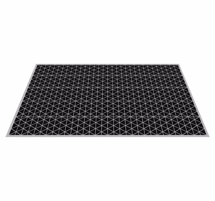 Geometrik desen topluluğu geometrik pvc halı - TenStickers