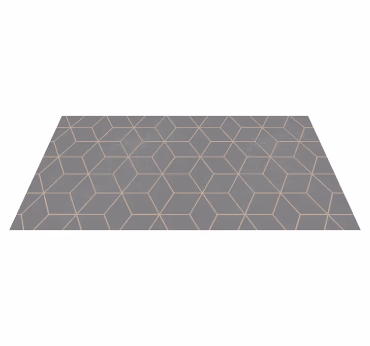 çağdaş tarz kareler geometrik kilimler - TenStickers
