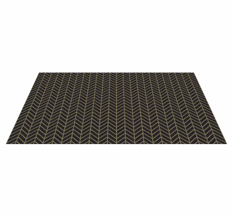 Herringbone Çizgili Desen çizgili pvc halı - TenStickers
