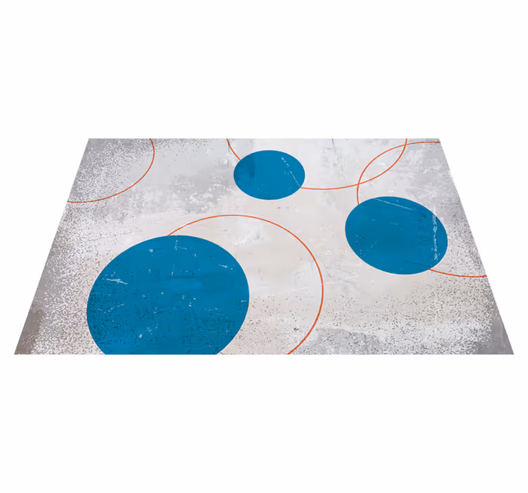Vahşilik tasarım geometrik kilim - TenStickers