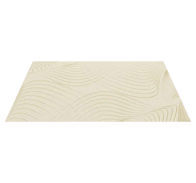 Akan çizgi sanatı minimalist pvc halı - TenStickers