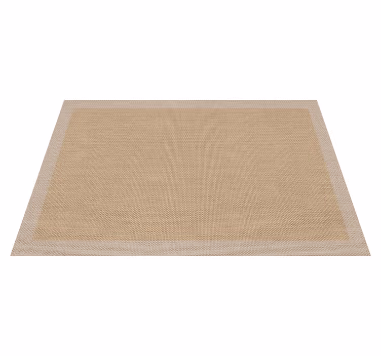 Teplon bej doğal minimalist kilim - TenStickers
