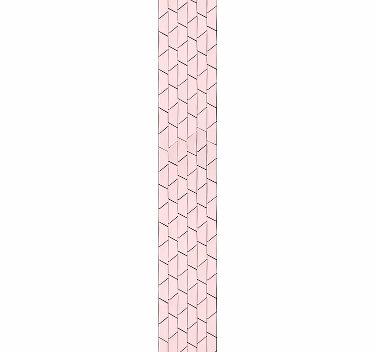 Pembe duvar kağıdı dokulu desen - TenStickers
