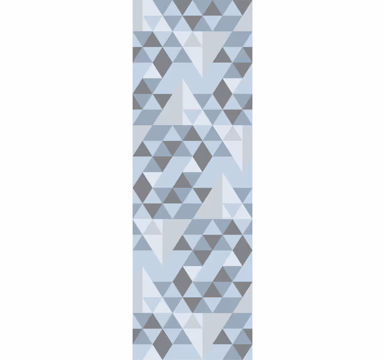 Geometrik gradyan üçgenler duvar kağıdı - TenStickers